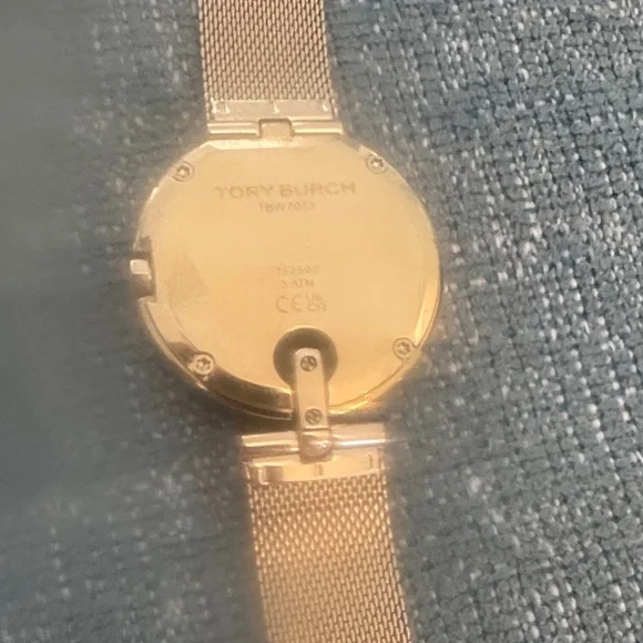 Tory Burch Gold Mesh Timepiece - Picture 3 of 5